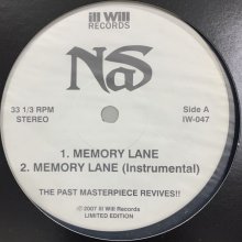 他の写真1: Nas - Memory Lane (b/e N.Y. State Of Mind & Represent) (12'')