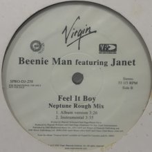 他の写真1: Beenie Man feat. Joe - Feel It Girl (12'')