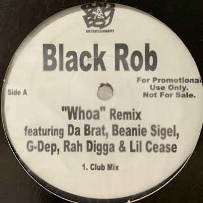BLACK ROB WHOA! 12インチシングル Black Rob – Whoa! – CD (Single, Promo), 2000 [r2622192