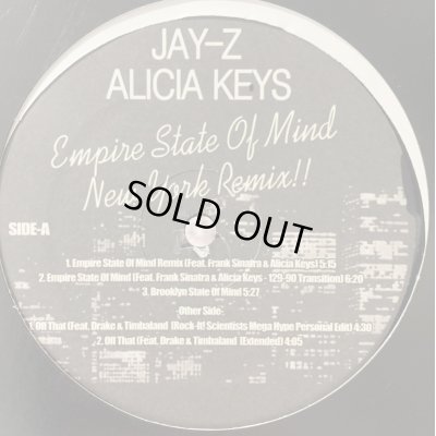 画像1: Jay-Z & Alicia Keys - Empire State Of Mind (Remix) (12'')