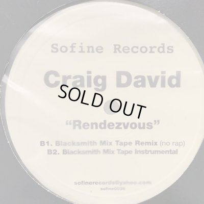 画像1: Craig David - Rendezvous (Blacksmith Mix Tape Remix) (12'')