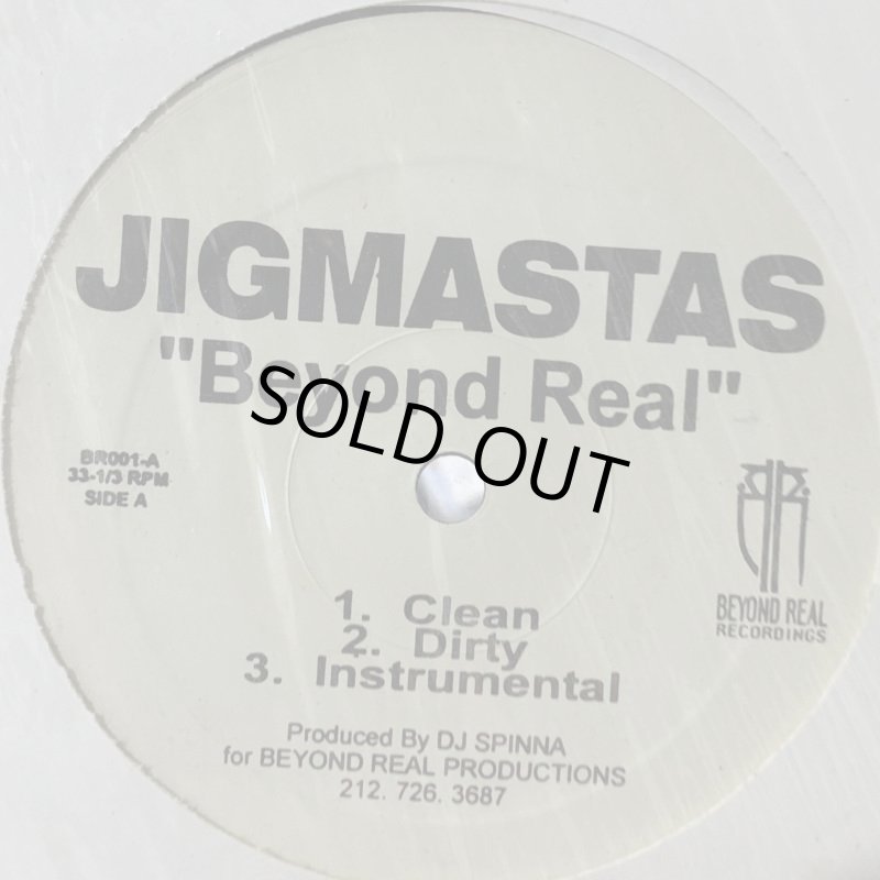Jigmastas - Beyond Real / Dead Man's Walk (12'') - FATMAN