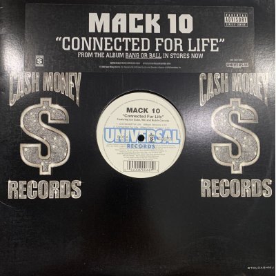 画像1: Mack 10 feat. Butch Cassidy, Ice Cube & WC - Connected For Life (12'')