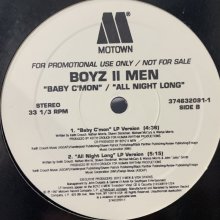 他の写真1: Boyz II Men - Can't Let Her Go (b/w All Night Long & Baby C'mon) (12'')