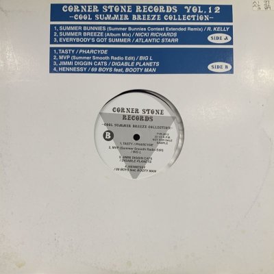 画像1: V.A. - Corner Stone Records Vol.12 Cool Summer Breeze Collection (inc. Nicki Richards - Summer Breeze Album Mix etc...) (12'')