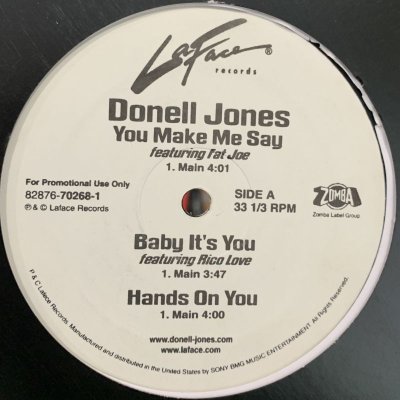 画像1: Donell Jones feat. Fat Joe - You Make Me Say (12'')