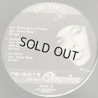 Dr. Dre - Re-Edits Dr. Dre Edition (12'')