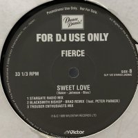 Fierce - Sweet Love (a/w Michael Fortunati - Into The Night 2000) (12'')