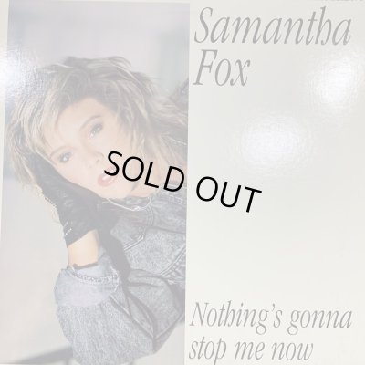 画像1: Samantha Fox - Nothing's Gonna Stop Me Now (12'')