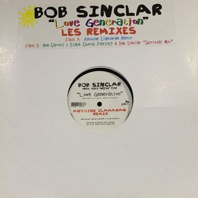 画像1: Bob Sinclar - Love Generation (Remixes) (12'')