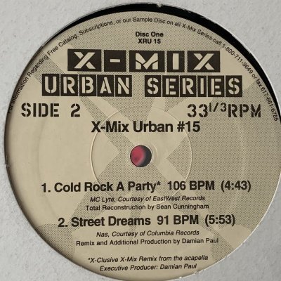 MC Lyte - Cold Rock A Party (Bad Boy Remix) (12'') - FATMAN RECORDS