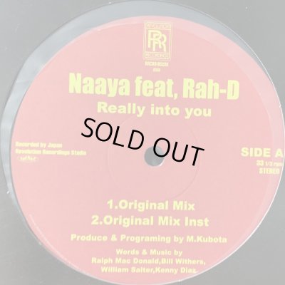 画像1: Naaya feat. Rah-D - Really Into You (12'')