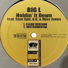 他の写真1: Big L feat. Stan Spit, A.G. & Miss Jones - Holdin' It Down (12'')