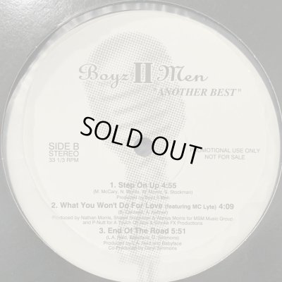 画像1: Boyz II Men - Another Best (inc. What You Won't Do For Love, Little Things and more) (12'')