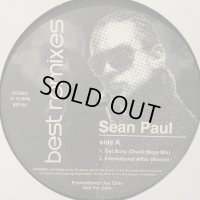 Sean Paul - Best Remixes (inc. Get Busy, Temperature, International Affair, Give It Up To Me) (12'')