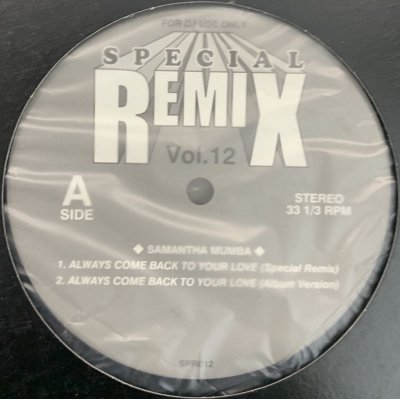 画像1: Samantha Mumba - Always Come Back To Your Love (Special Remix) (Vol.12) (12'')