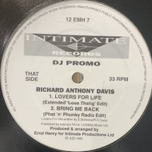 他の写真1: Richard Anthony Davis - Bring Me Back (12'') (Original Press)