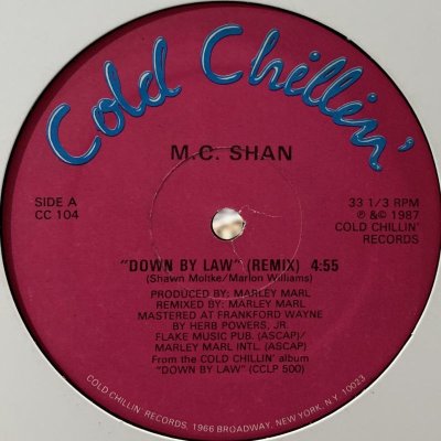 画像1: MC Shan - Down By Law (Remix) (12'')