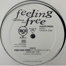 他の写真1: Happiness feat. Tania Dee -  Feeling Free (Caribbean Sea) (12'')