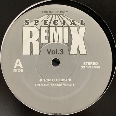 画像1: Toni Cottura - On & On (Special Remix Vol.3) (12'')