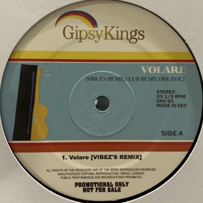 画像1: Gipsy Kings - Volare (Vibez's Remix) (12'')