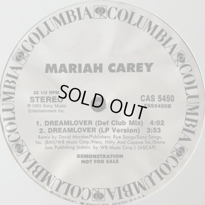 画像1: Mariah Carey - Dreamlover (US Promo Only !!) (12'')