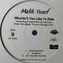 他の写真1: Malik Yusef feat. Common & Kanye West - Wouldn't You Like To Ride (12'')