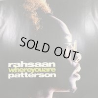 Rahsaan Patterson - Where You Are (12'')