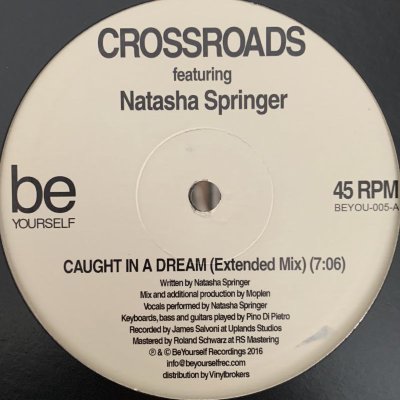 画像1: Crossroads feat. Natasha Springer - Caught In A Dream (12'')