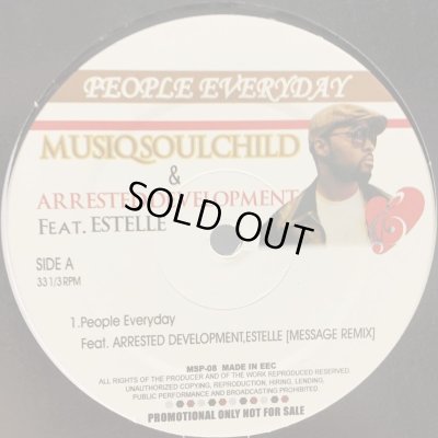 画像1: Musiq Soulchild & Arrested Development feat. Estelle - People Everyday (Remix) (12'')