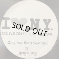 I Love N.Y. - Seasons Of Love (12'')
