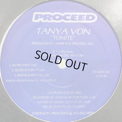 画像1: Tanya Von  - Tonite (12'')