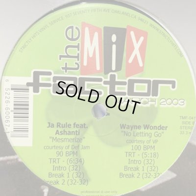 画像1: V.A. - The Mix Factor March 2003 (inc. Wayne Wonder - No Letting Go and more..) (12''×2)