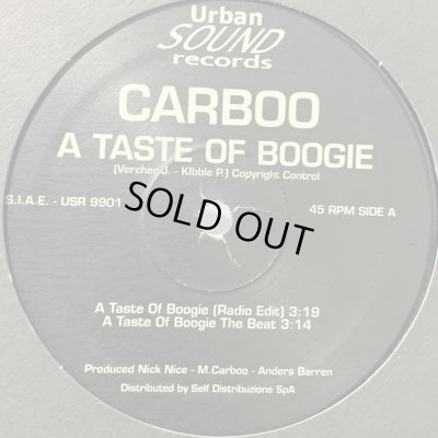画像1: Carboo - A Taste Of Boogie (12'')
