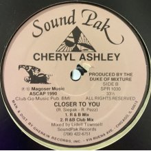 他の写真1: Cheryl Ashley - Closer To You (12'')