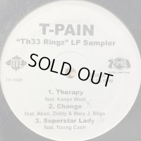 T-Pain - ''Thr33 Ringz'' LP Sampler (inc. Change) (12'')