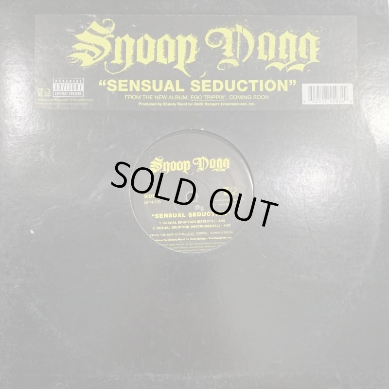 snoop dogg Sensual Seduction 12 inch - 洋楽