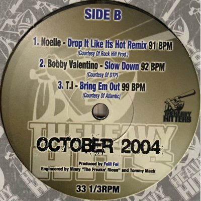 画像1: V.A. - The Heavy Hits (October 2004) (inc. Noelle - Drop It Like It's Hot Remix etc) (12'')