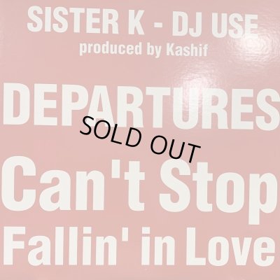 画像1: Sister K - Can't Stop Fallin' Love (a/w Departures) (12'')
