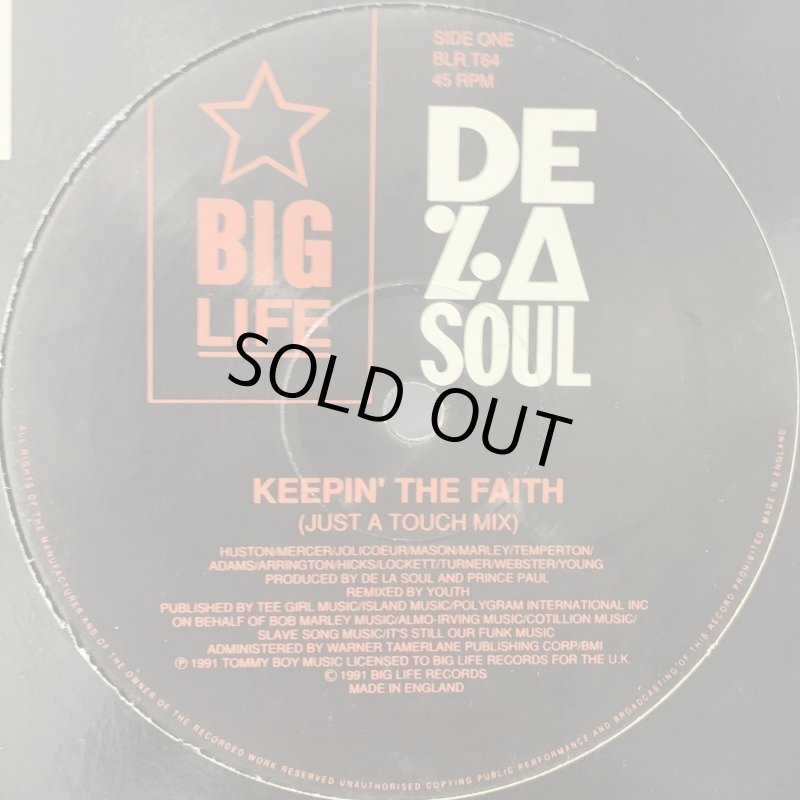 De La Soul - Keepin' The Faith (12'') (コンディションの為特価