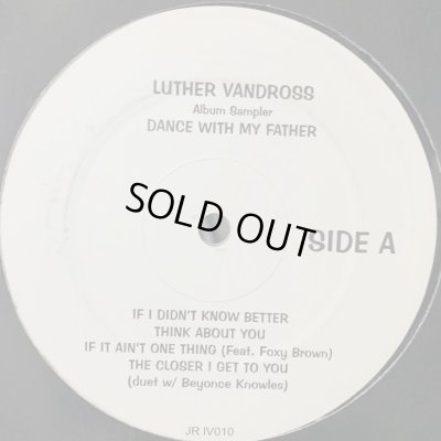 画像1: Luther Vandross - Dance With My Father (Album Sampler) (inc. Lovely Day Pt. II and more) (12'')