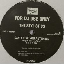 他の写真2: The Stylistics - Can't Give You Anything (P.K.G. Mix) (a/w Boys Town Gang - Can't Take My Eyes Off You DJ Turbo Club Mix) (12'')