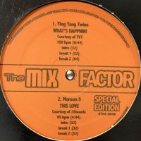 V.A. - The Mix Factor Special Edition (inc. Maroon 5 - This Love, J-Kwon vs. 50 Cent - Tipsy In Da Club and more..) (12''×2)