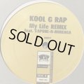 Kool G Rap & C.N.N. - My Life (Remix) (12'')