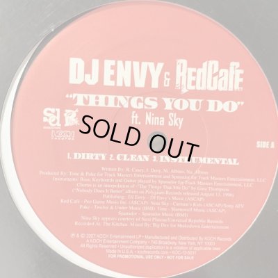 画像1: DJ Envy & Red Cafe feat. Nina Sky - Things You Do (a/w Dolla Bill feat. Fabolous) (12'')