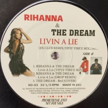 他の写真1: Rihanna & The-Dream - Liven A Lie (Remixes) (12'')