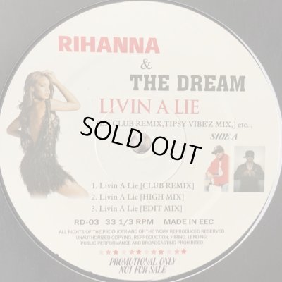画像1: Rihanna & The-Dream - Liven A Lie (Remixes) (12'')