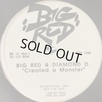 Big Red & Diamond D - Created A Monster (b/w How They Want It) (12'') (White)