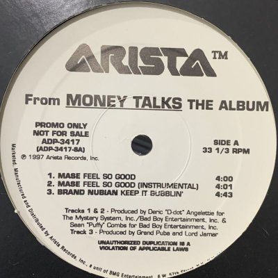 画像1: V.A. - Money Talks EP (inc. Mase Feel So Good and more...) (12'')