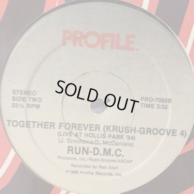 画像1: Run DMC - Together Forever (Krush-Groove 4) (Live At Hollis Park '84) (12'')